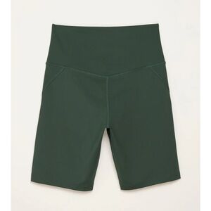 Girlfriend Collective High-Rise Bike Short in Moss